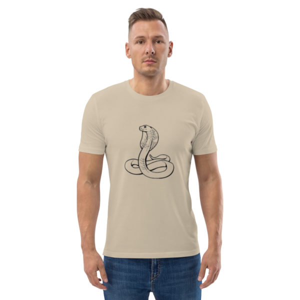 Unisex organic cotton t-shirt "Uraeus" - Image 88