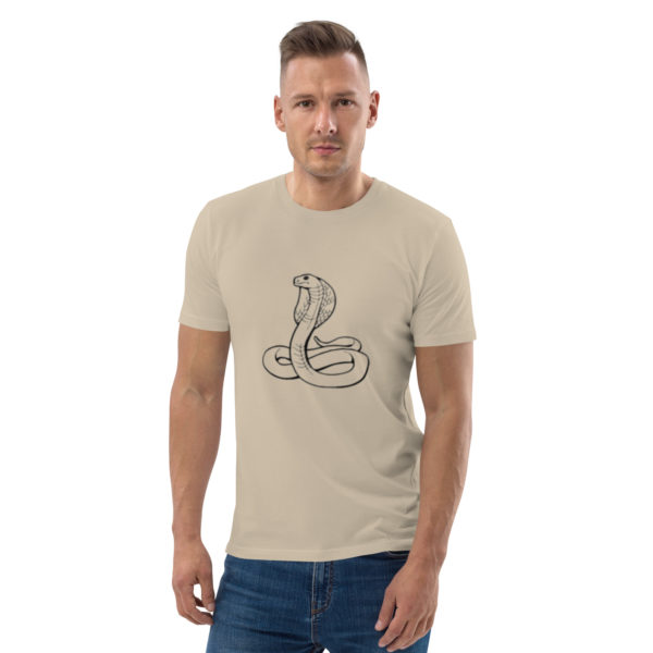Unisex organic cotton t-shirt "Uraeus" - Image 87