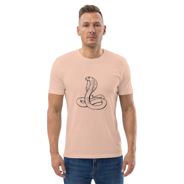 Unisex organic cotton t-shirt "Uraeus" - Image 99