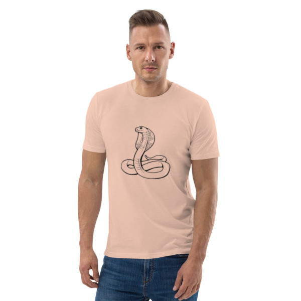 Unisex organic cotton t-shirt "Uraeus" - Image 98