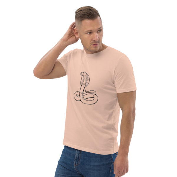 Unisex organic cotton t-shirt "Uraeus" - Image 103