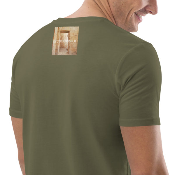 Unisex organic cotton t-shirt "Uraeus" - Image 76