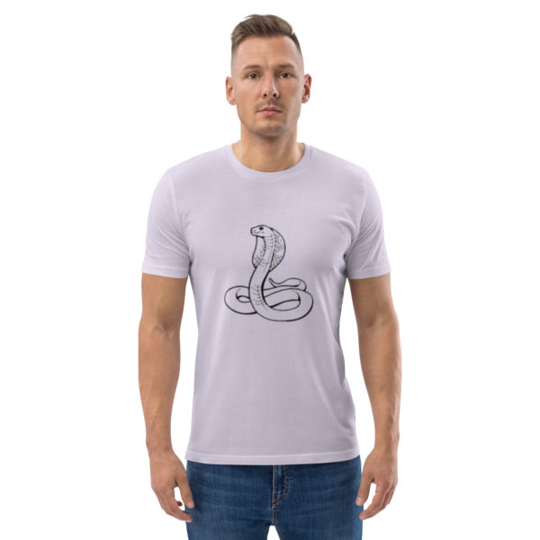 Unisex organic cotton t-shirt "Uraeus" - Image 121