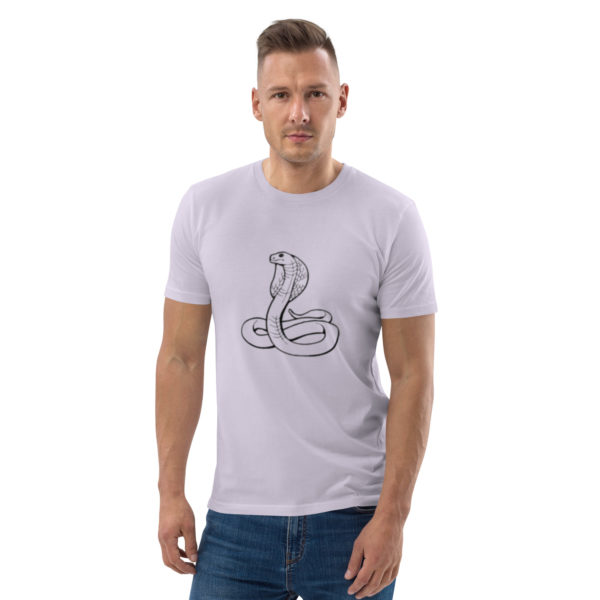 Unisex organic cotton t-shirt "Uraeus" - Image 120