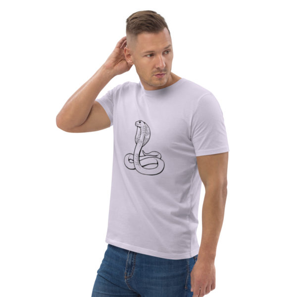 Unisex organic cotton t-shirt "Uraeus" - Image 125