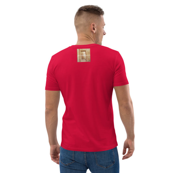 Unisex organic cotton t-shirt "Uraeus" - Image 46