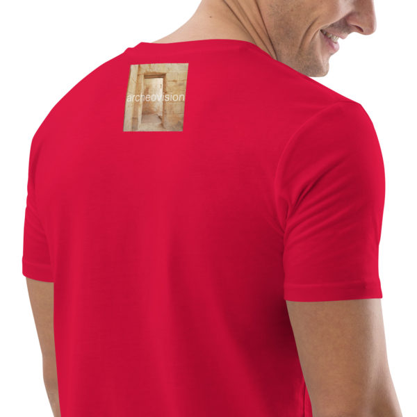 Unisex organic cotton t-shirt "Uraeus" - Image 54