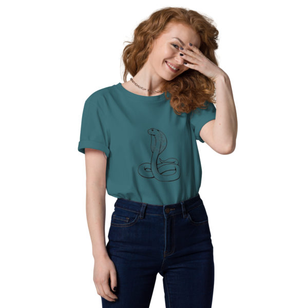 Unisex organic cotton t-shirt "Uraeus" - Image 8