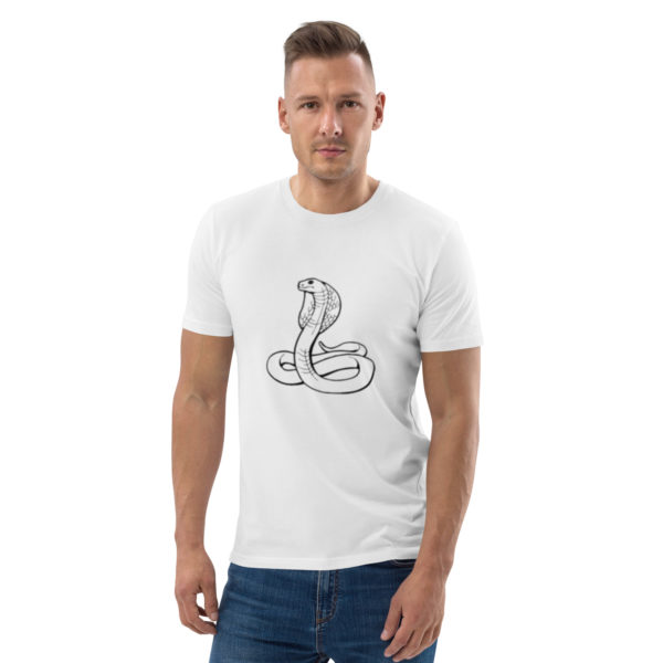 Unisex organic cotton t-shirt "Uraeus" - Image 131