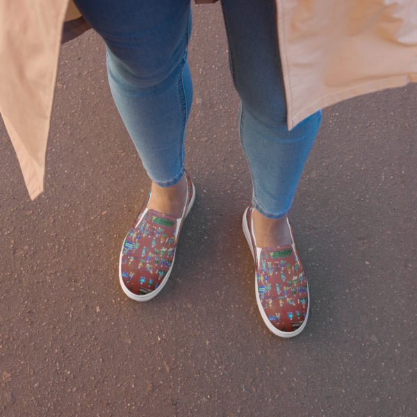 Women’s slip-on canvas shoes "Xiengthong" - Image 2