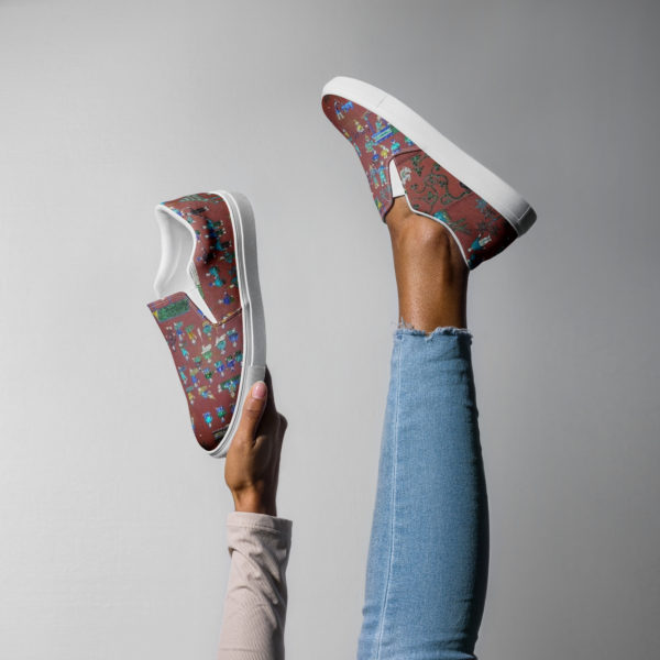 Women’s slip-on canvas shoes "Xiengthong"
