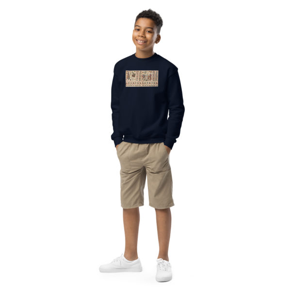 Youth crewneck sweatshirt "Borbonicus" - Image 3