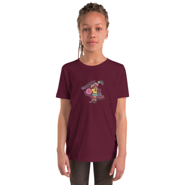 Youth Short Sleeve T-Shirt "Borbonicus" - Image 5