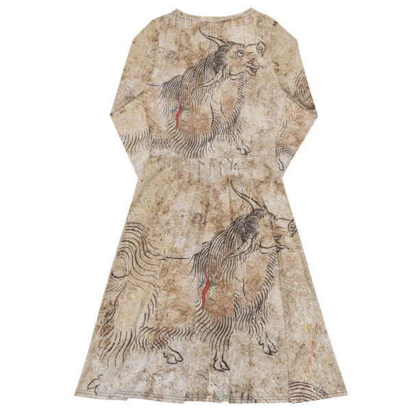 Long sleeve midi dress "ErdeneZuu" - Image 4