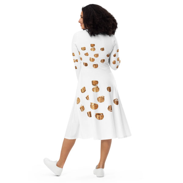 Long sleeve midi dress "Priam" - Image 8