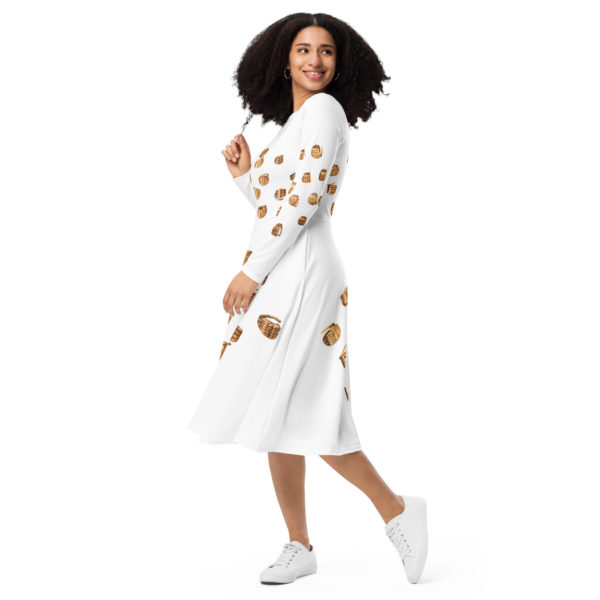 Long sleeve midi dress "Priam" - Image 9