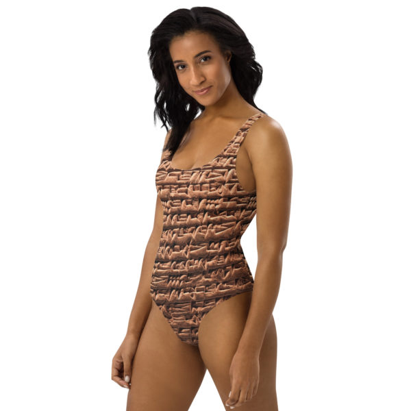 One-Piece Swimsuit "Cuneiform" - Image 6