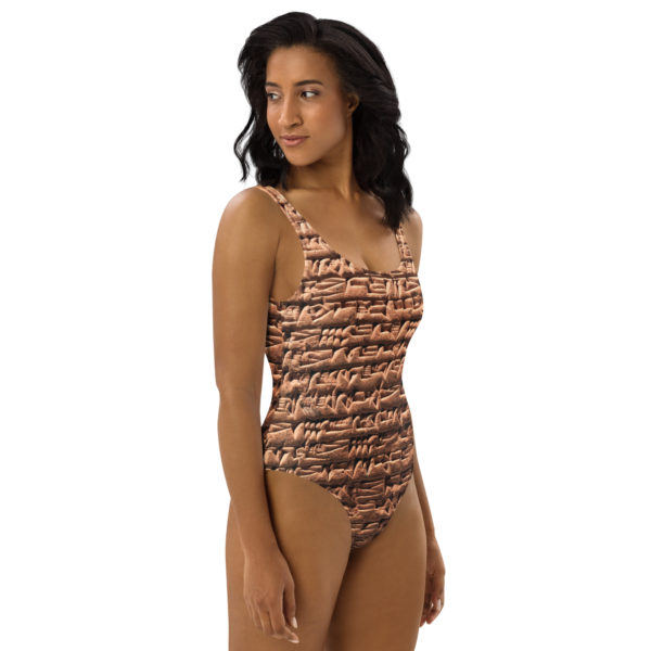 One-Piece Swimsuit "Cuneiform" - Image 7