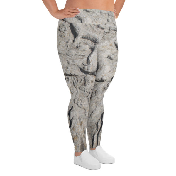 Plus Size Leggings "Forbidden city" - Image 3