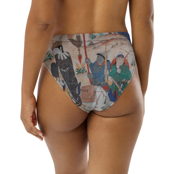 Recycled high-waisted bikini bottom "Samarkand" - Image 5