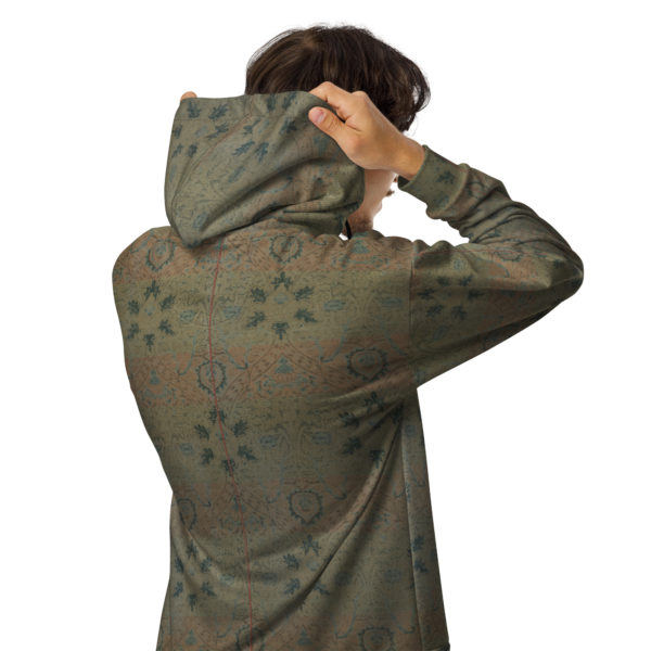 Unisex zip hoodie "Ispahan" - Image 9