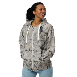 Unisex zip hoodie "Forbidden city"