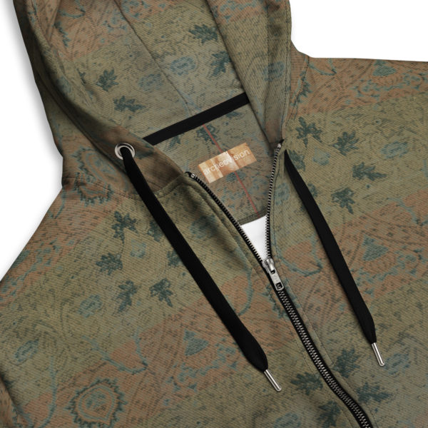 Unisex zip hoodie "Ispahan" - Image 3