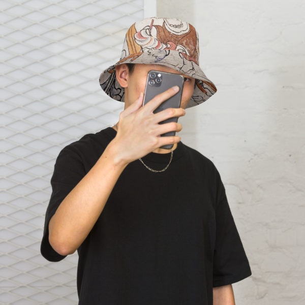 Reversible bucket hat "ErdeneZuu"