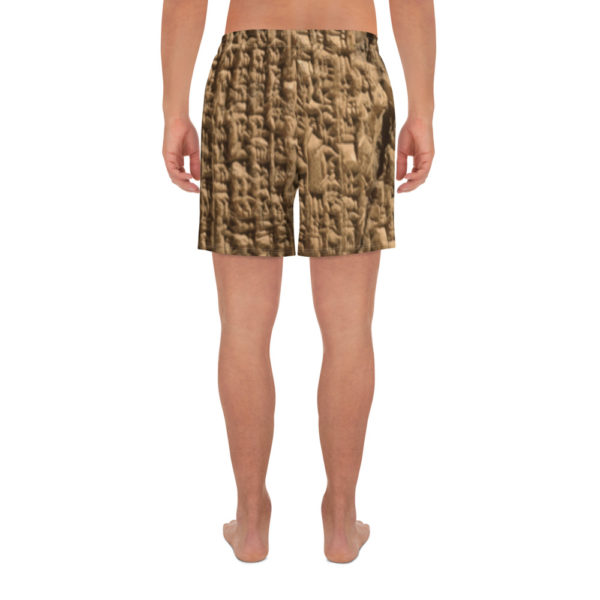 Unisex Athletic Long Shorts "Cuneiform" - Image 6