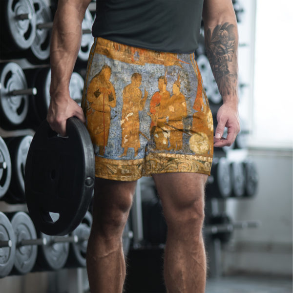 Unisex Athletic Long Shorts "Samarkand" - Image 2