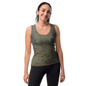Sublimation Cut & Sew Tank Top "Ispahan"
