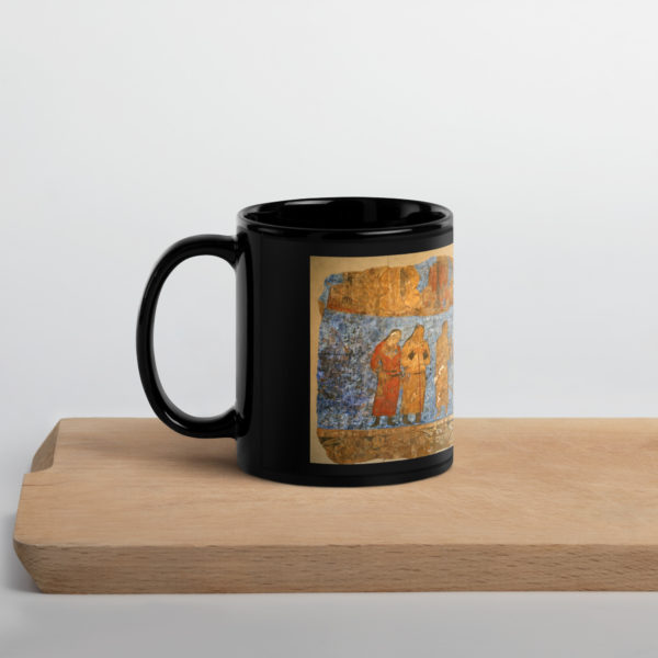 Black Glossy Mug "Samarkand" - Image 2