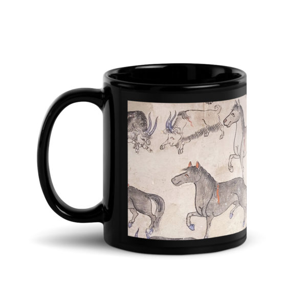 Black Glossy Mug "ErdeneZuu" - Image 2