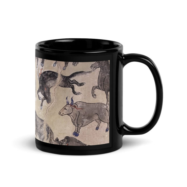 Black Glossy Mug "ErdeneZuu" - Image 3