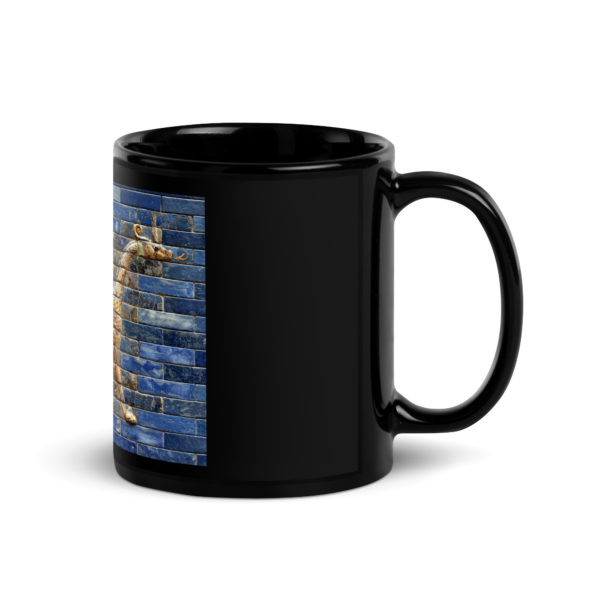 Black Glossy Mug "Ishtar" - Image 3