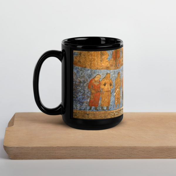 Black Glossy Mug "Samarkand" - Image 5