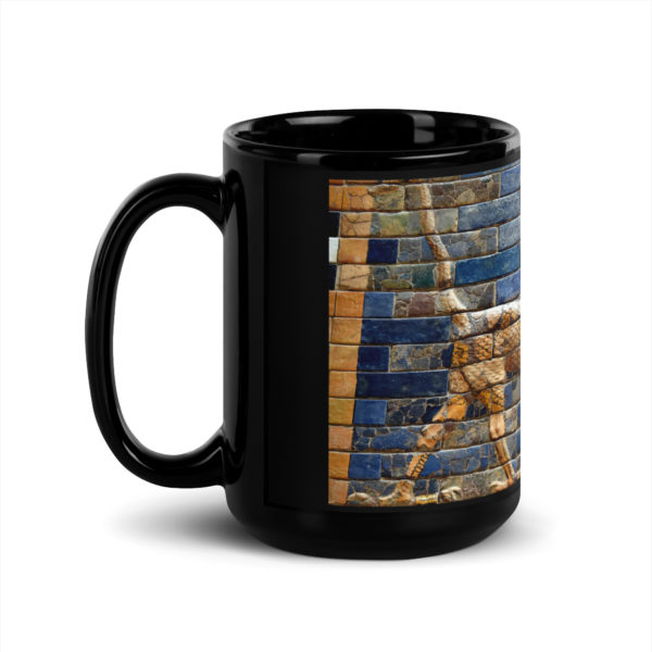 Black Glossy Mug "Ishtar" - Image 4