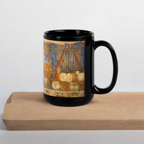 Black Glossy Mug "Samarkand" - Image 6