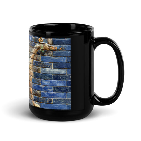 Black Glossy Mug "Ishtar" - Image 5
