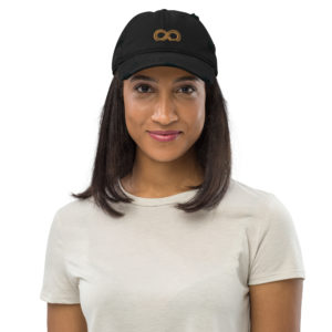 Distressed Dad Hat "Ouroboros"