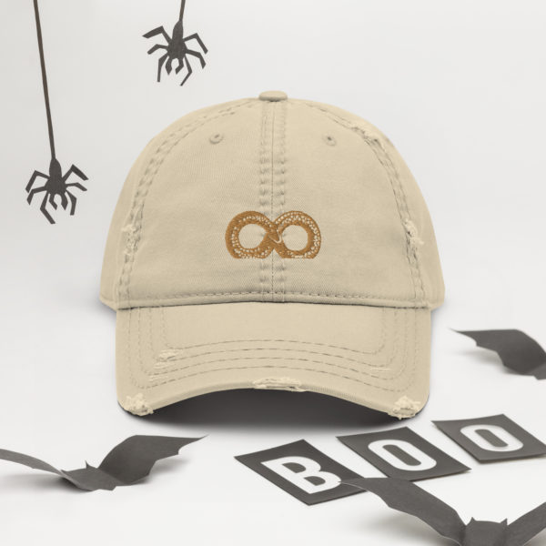 Distressed Dad Hat "Ouroboros" - Image 9