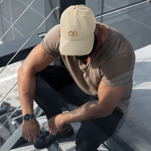 Distressed Dad Hat "Ouroboros" - Image 16