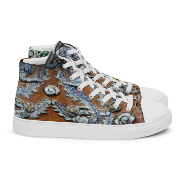 Men’s high top canvas shoes "Hue" - Image 24