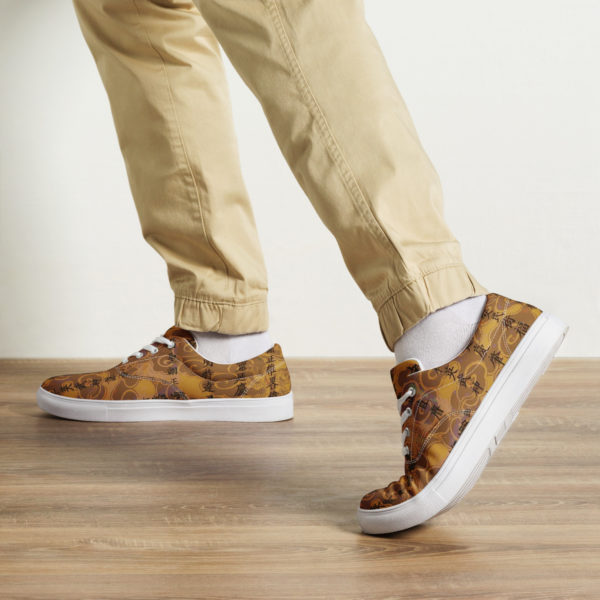 Men’s lace-up canvas shoes "Hue"