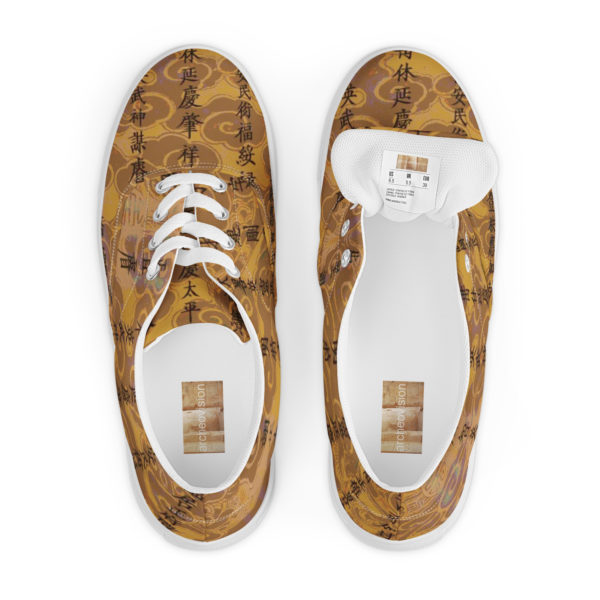 Men’s lace-up canvas shoes "Hue" - Image 7
