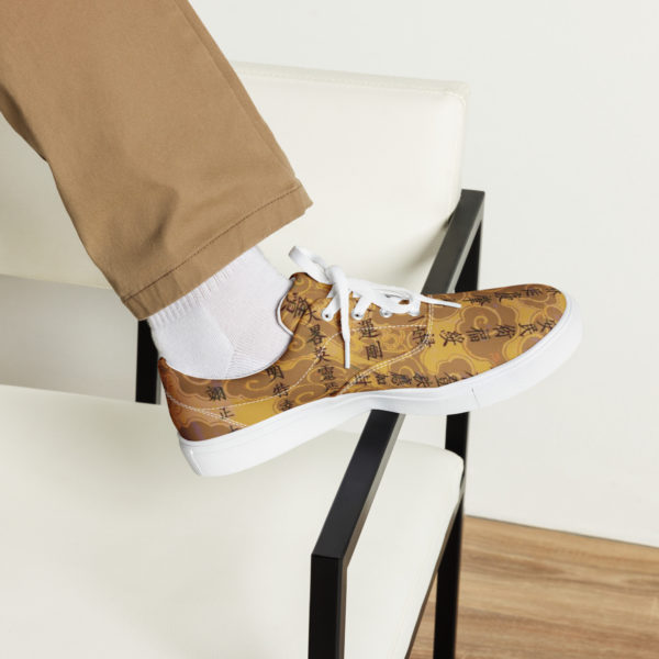 Men’s lace-up canvas shoes "Hue" - Image 11