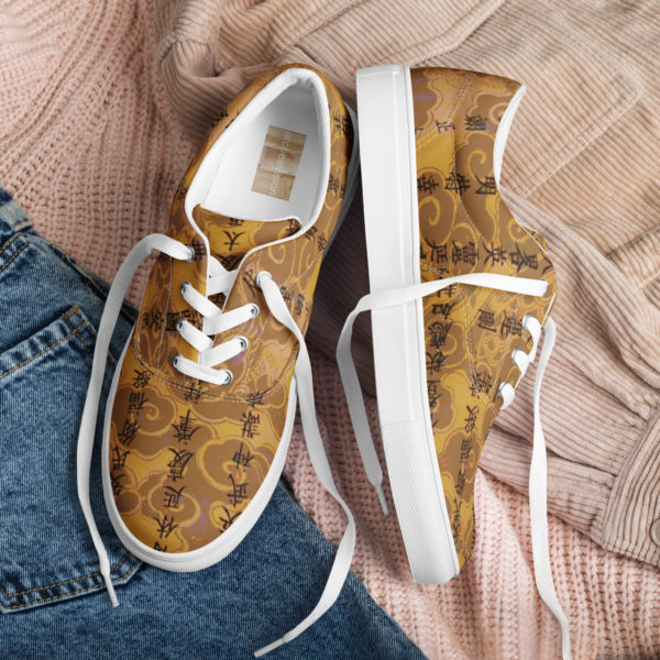 Men’s lace-up canvas shoes "Hue" - Image 2