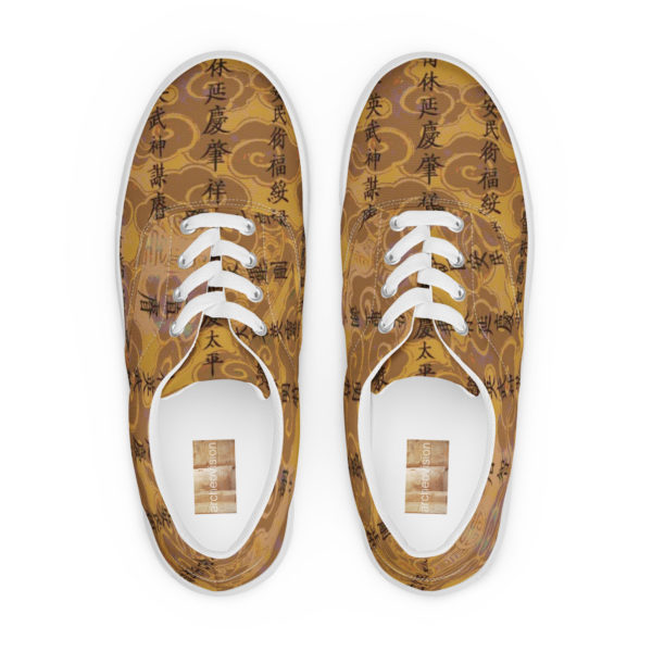 Men’s lace-up canvas shoes "Hue" - Image 8
