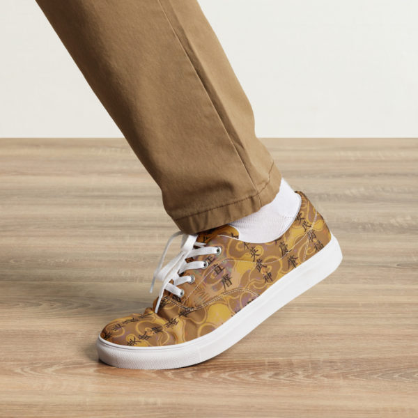 Men’s lace-up canvas shoes "Hue" - Image 10