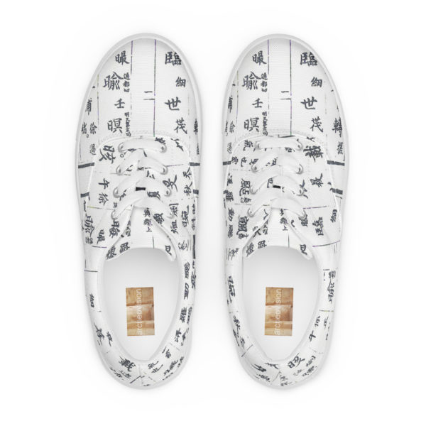 Men’s lace-up canvas shoes "Hue" - Image 6